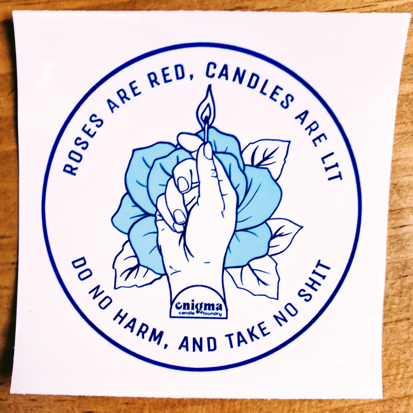 "Roses are Red" Sticker